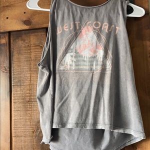 Light grey muscle tank